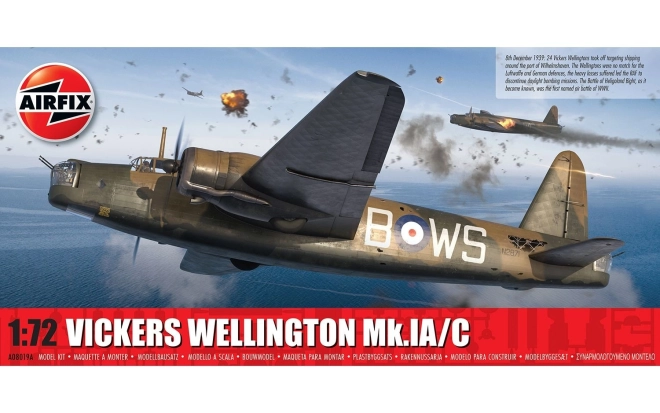 Model Kit Vickers Wellington Bomber 1/72 Scale