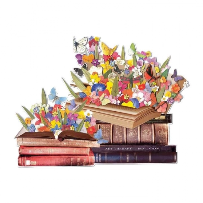 Galison Puzzle Blooming Books 750 Pieces