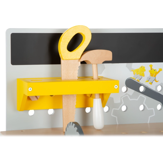 Set completo di strumenti in legno