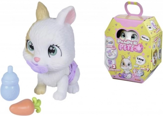 Pamper Petz Bunny with Bottle and Magic Diaper