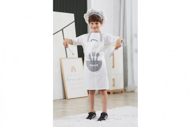 Kids Chef Apron and Hat Set