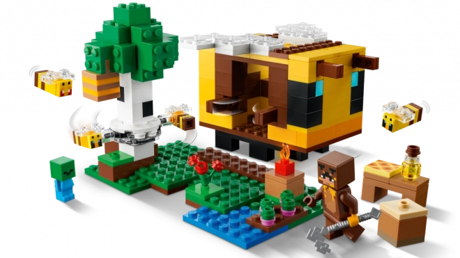 Lego Minecraft Bee Farm