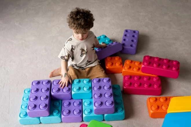 Building Bricks Set 33 Pieces Pastel