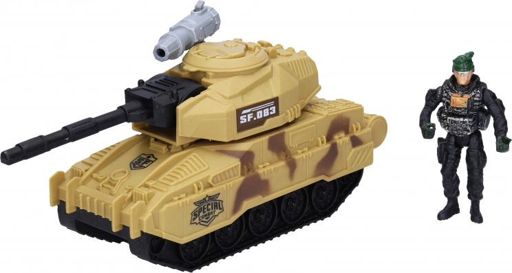 Tenk s figuricom 25 cm