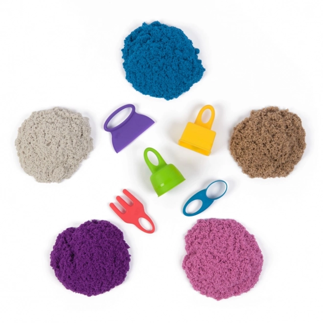 Kinetic Sand Variety Case with Accessories