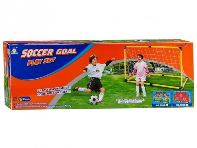Children's soccer goal with net