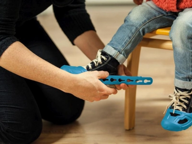 Protective Shoe Covers for Kids in Blue