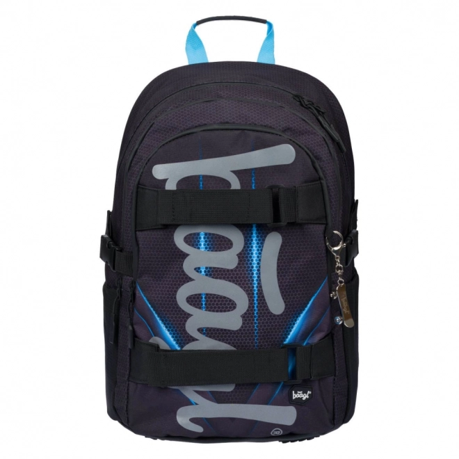 School Backpack Set with Bluelight Skate Theme