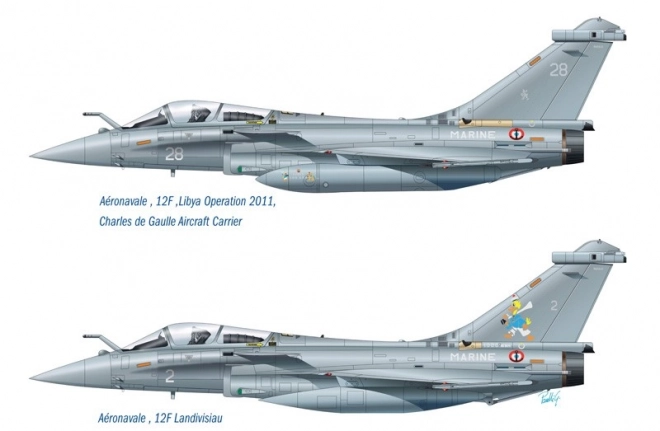 Rafale M Plastic Model for External Operations