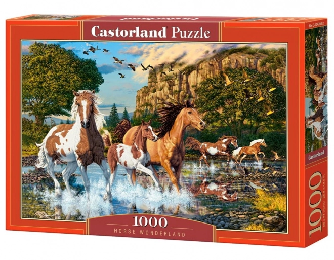 Horse Wonderland Puzzle 1000 Pieces