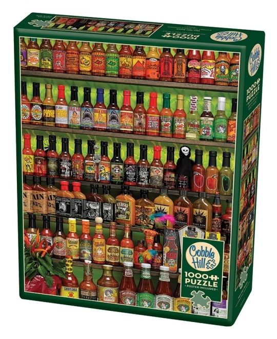 Cobble Hill Puzzle Hot Sauces 1000 Pieces