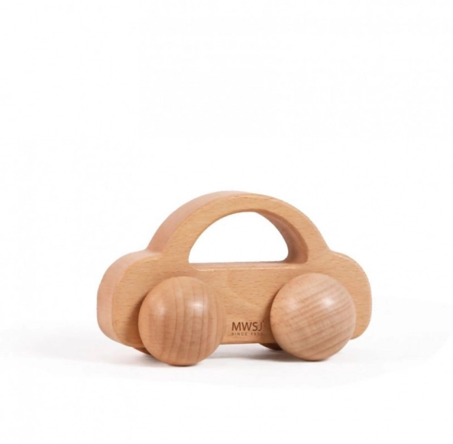 Wooden Grasping Toy Taxi