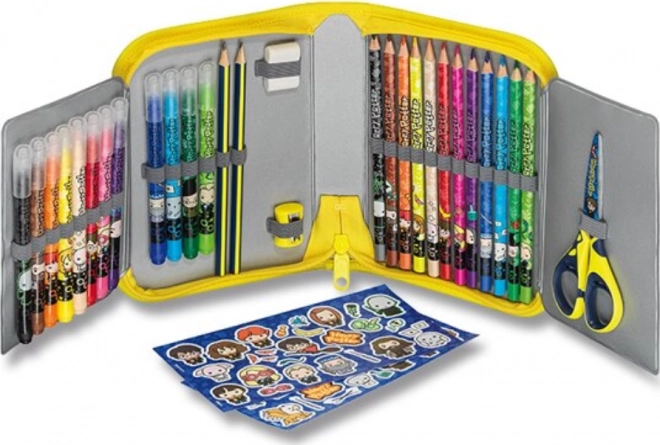 Harry Potter One-Story School Pencil Case with Accessories