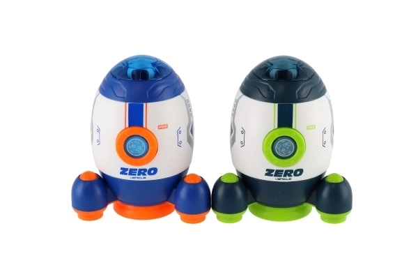 Spaceship Toy with Astronaut and Pull-Back Vehicle