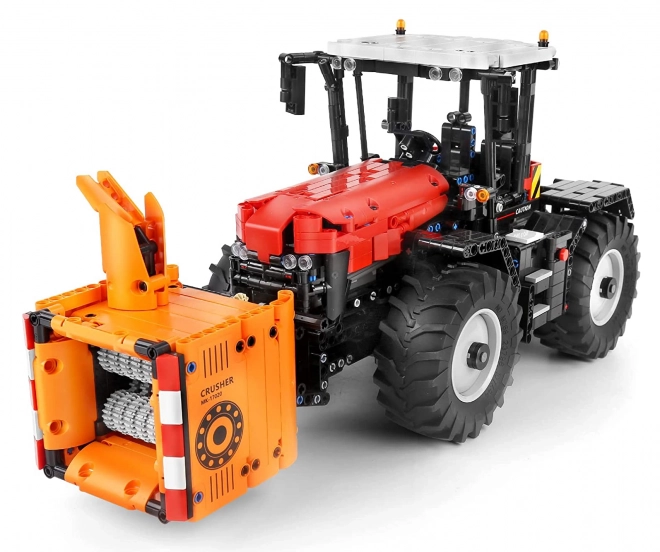 Remote Controlled Red Tractor Building Set