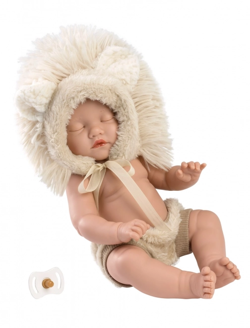 Newborn Baby Girl Doll with Vinyl Body