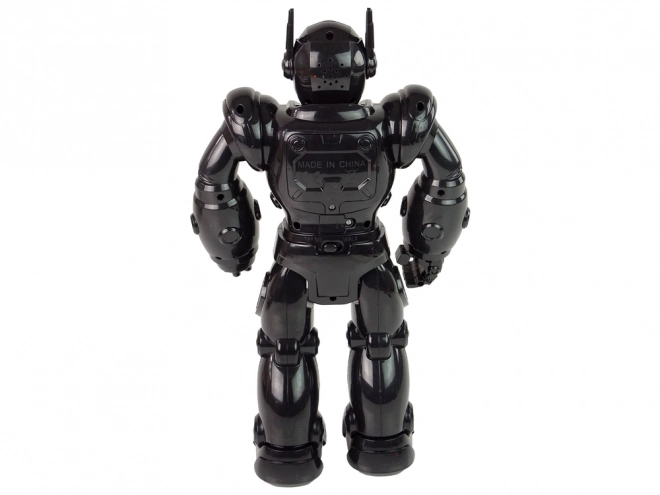 Interactive Walking and Sound Robot - Black