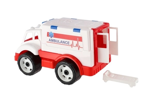 Toy Ambulance with Free-Running Wheels