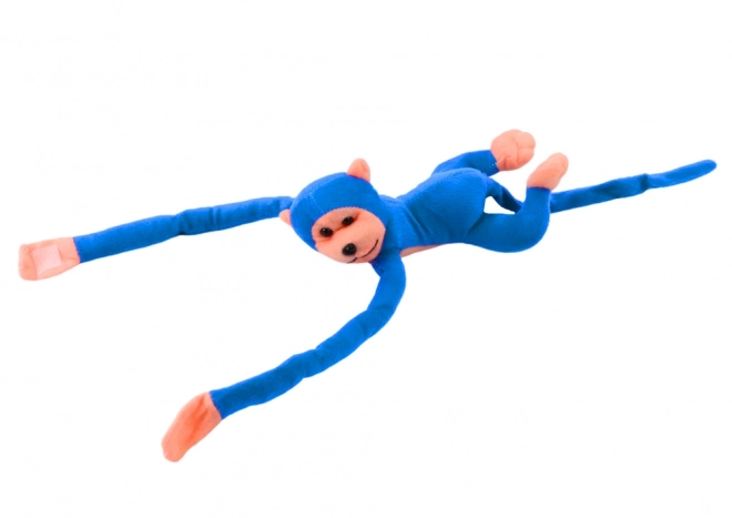 Plush Monkey Toy with Sound - Blue 80 cm