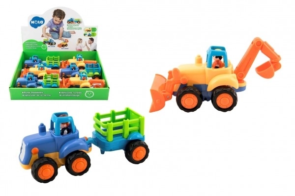 Tractor with Trailer for Toddlers