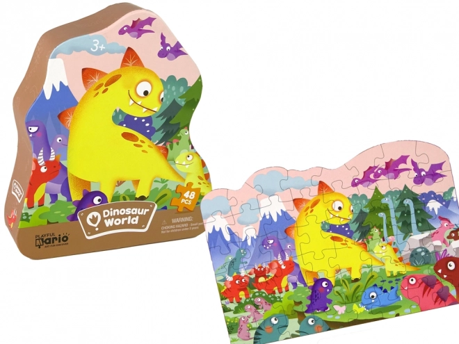 Dinosaur Volcano Puzzle 48 Pieces