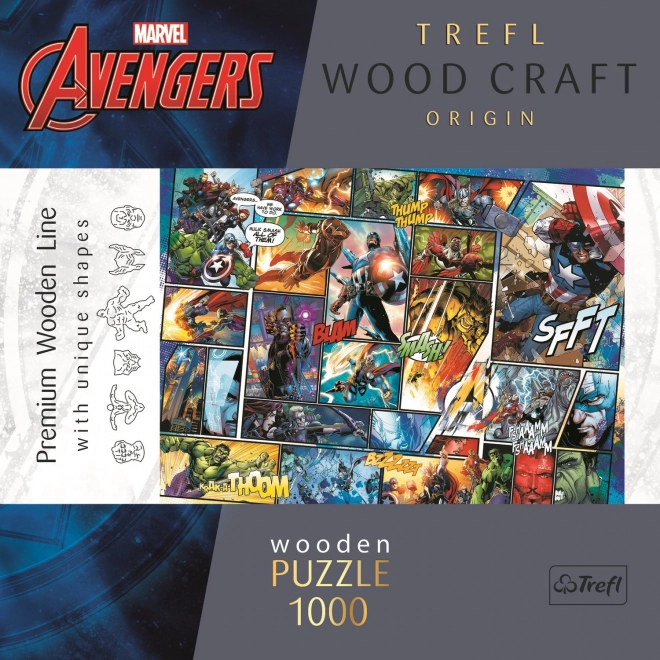 Trefl Marvel Avengers Woodcraft Puzzle