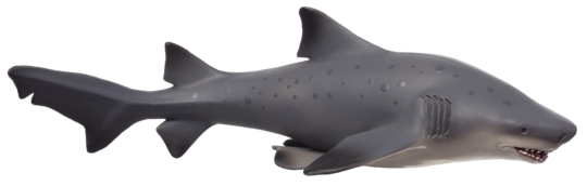 Large Great White Shark Toy Figurine