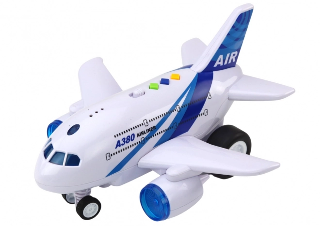 Passenger Toy Airplane with Lights and Sounds