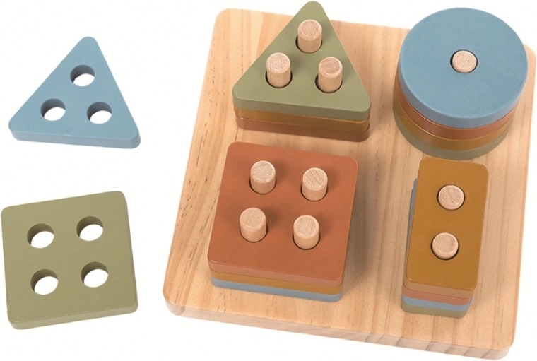 Apprendimento delle forme e classificazione in base al numero di fori