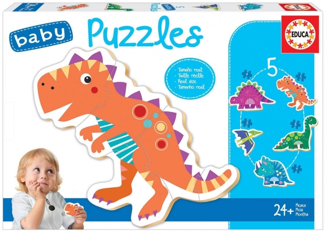 Educa Baby Dinosaur Puzzle Set