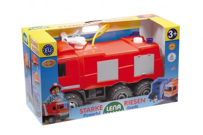 Fire Truck Mercedes Toy LENA