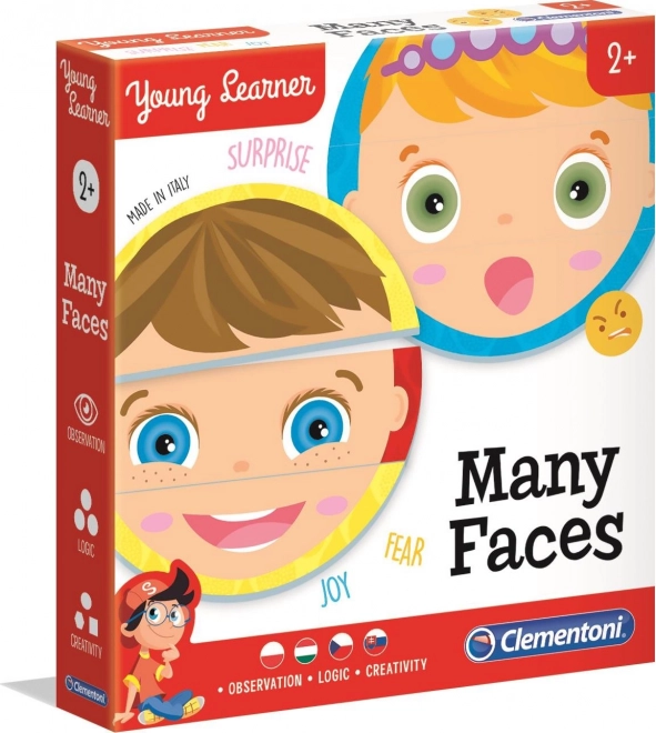 Clementoni Young Learner Puzzle Faces