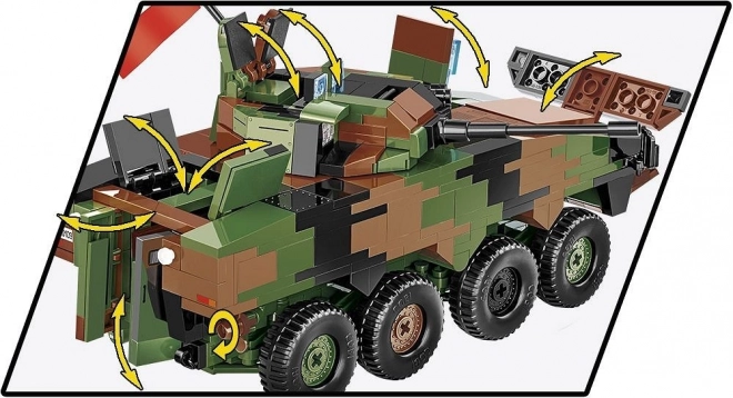 Rosomak Armored Vehicle Model Blocks