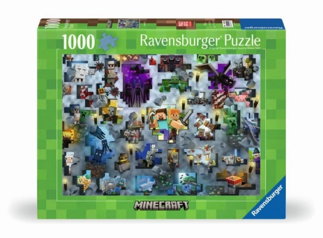 Challenge Puzzle: Minecraft 1000 Pieces