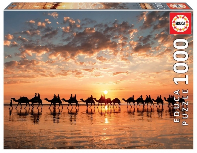 Educa Puzzle Golden Sunset on Cable Beach 1000 Pieces