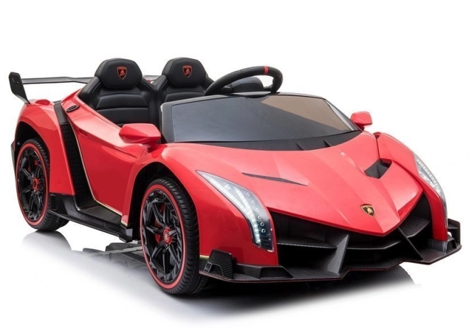 Electric Ride-On Lamborghini Veneno Red