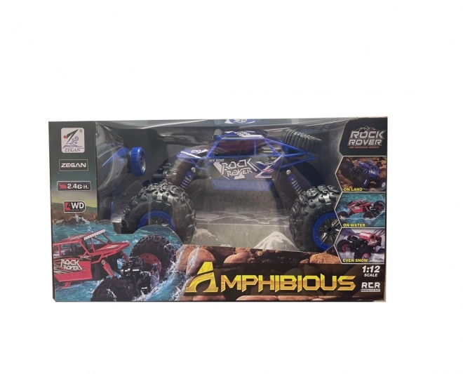 Red Amphibious RC Car