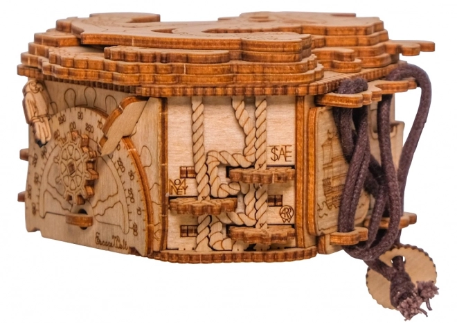 Blackbeard's Compass 3D Wooden Puzzle by EscapeWelt