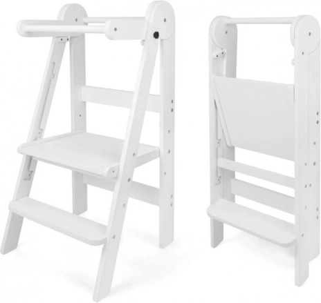 Torre di apprendimento pieghevole Lofty – bianca