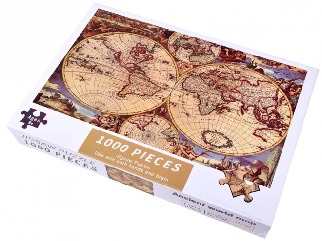 Antique World Map Puzzle 1000 Pieces