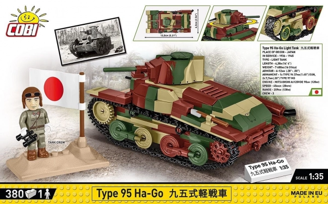 Japanese Type 95 Ha-Go Light Tank Model