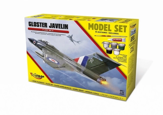 Gloster Javelin F AW Mk 9 British Subsonic Interceptor Model Kit