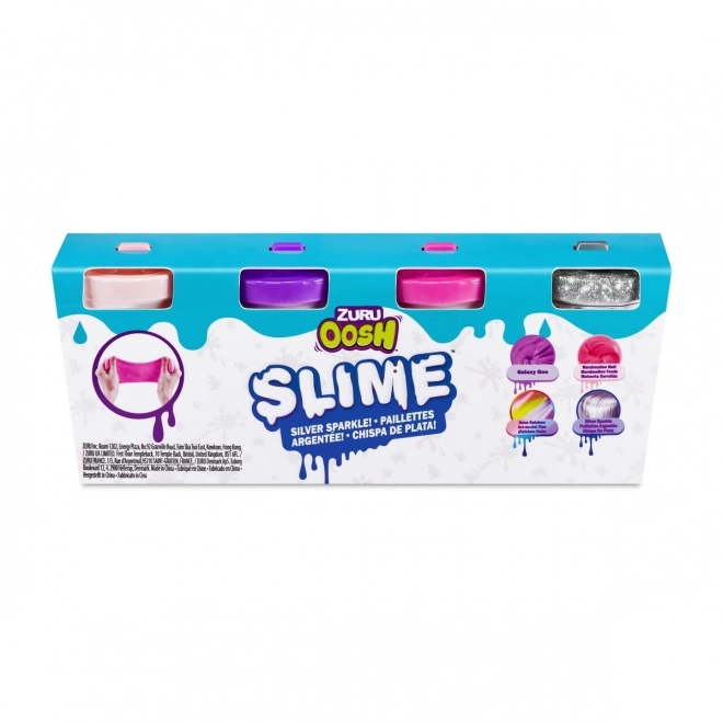 Oosh Slime Small Tube 4-Pack