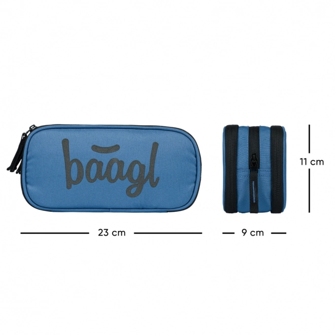 Coolmate Ocean Blue Backpack, Pencil Case, and Drawstring Bag Set