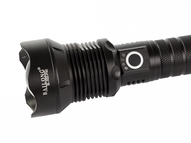 Military Tactical Flashlight with Cree LED XHP90 by Bailong