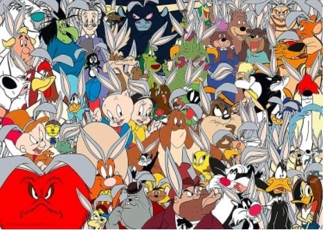 Looney Tunes Challenge Jigsaw Puzzle 1000 Pieces