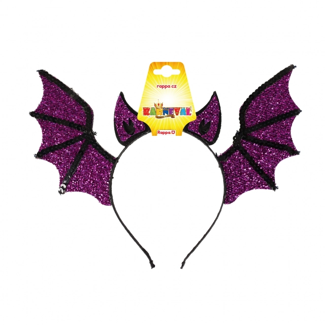 Bat Style Purple Headband