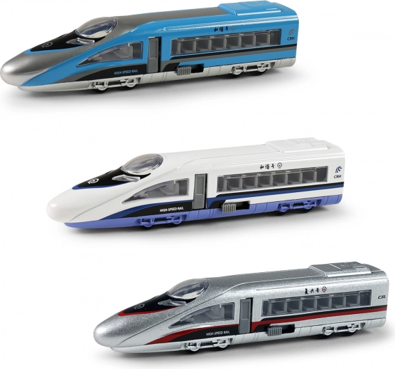 Metalen mini sneltrein