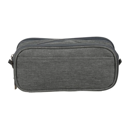 Expandable Gray Pencil Case