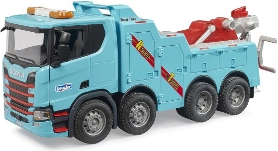 Bruder Scania Super 560R rednings- og bugseringskøretøj med lys og lyd 1:16